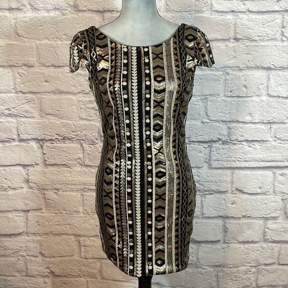 NWT Mittoshop sequin cocktail dress - Picture 1 of 11